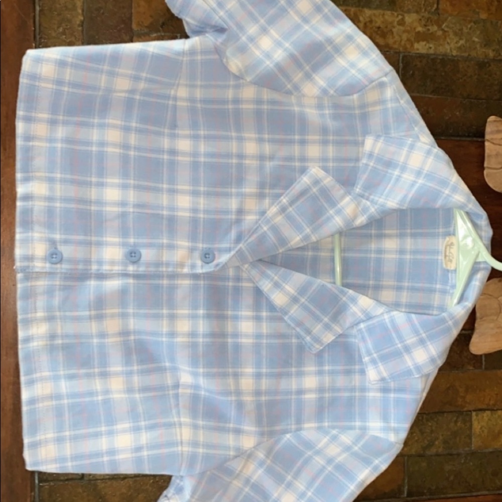 Brandy Melville plaid top